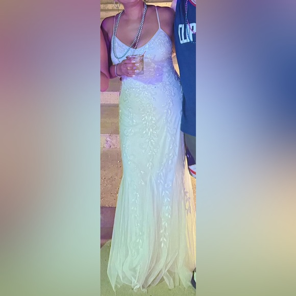 Beaded Wedding Dress - Picture 5 of 7